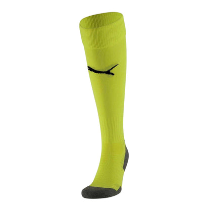 Fluorescent Yellow - Front - Puma Mens Team Liga Football Socks