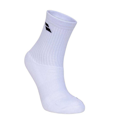 White - Back - Babolat Mens Tennis Sports Socks (Pack of 3)