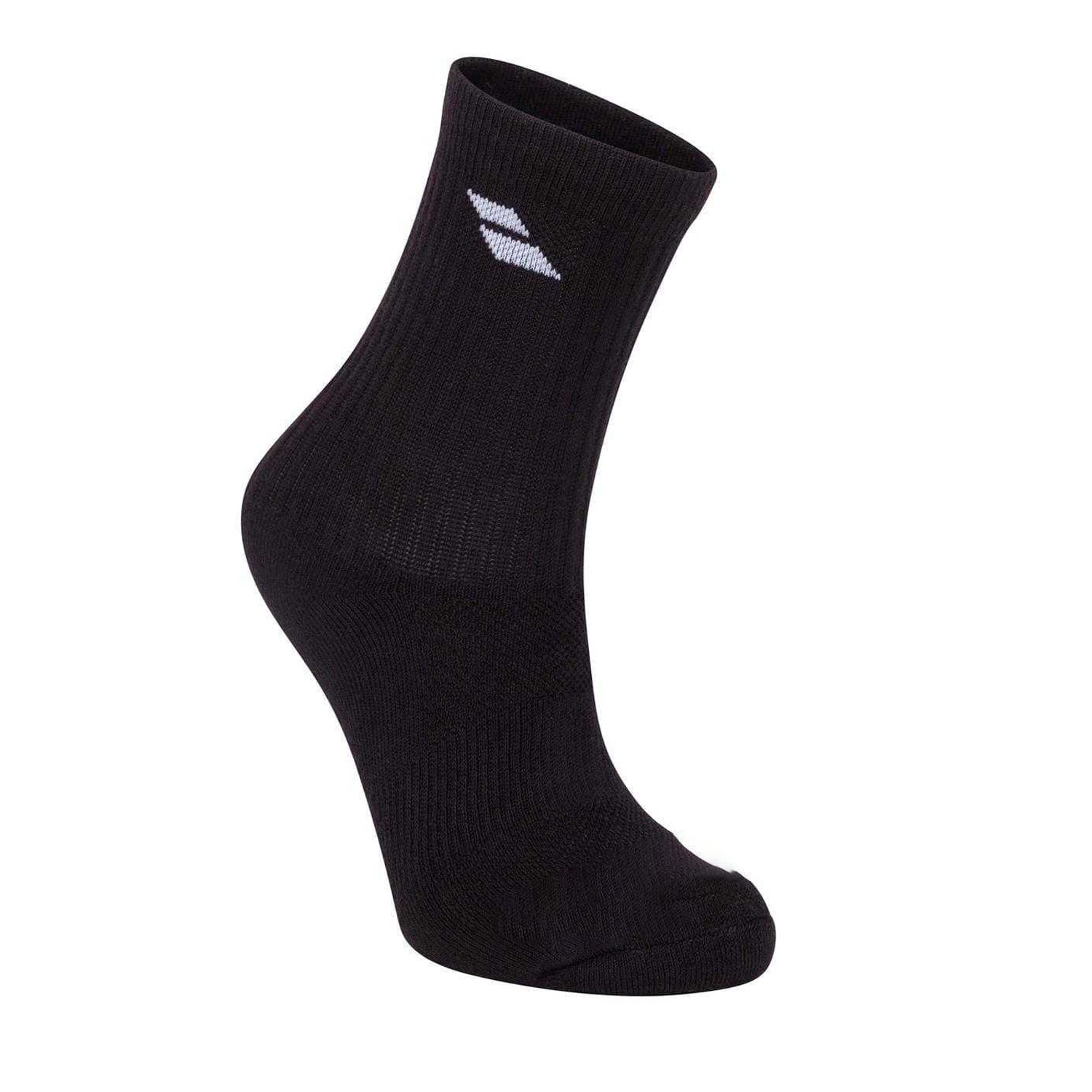 Black - Back - Babolat Mens Tennis Sports Socks (Pack of 3)