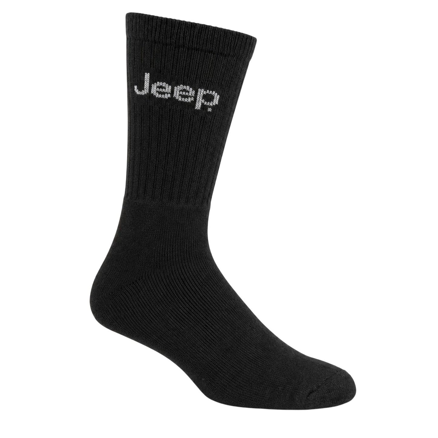 Black - Back - Jeep Mens Boot Socks