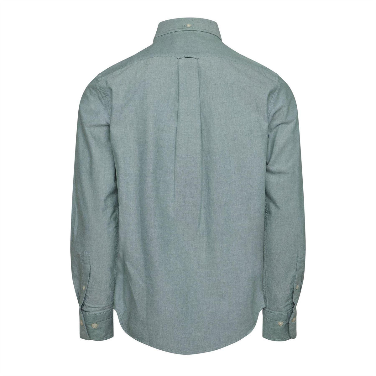 Forest Green - Back - Gant Mens Oxford Regular Shirt