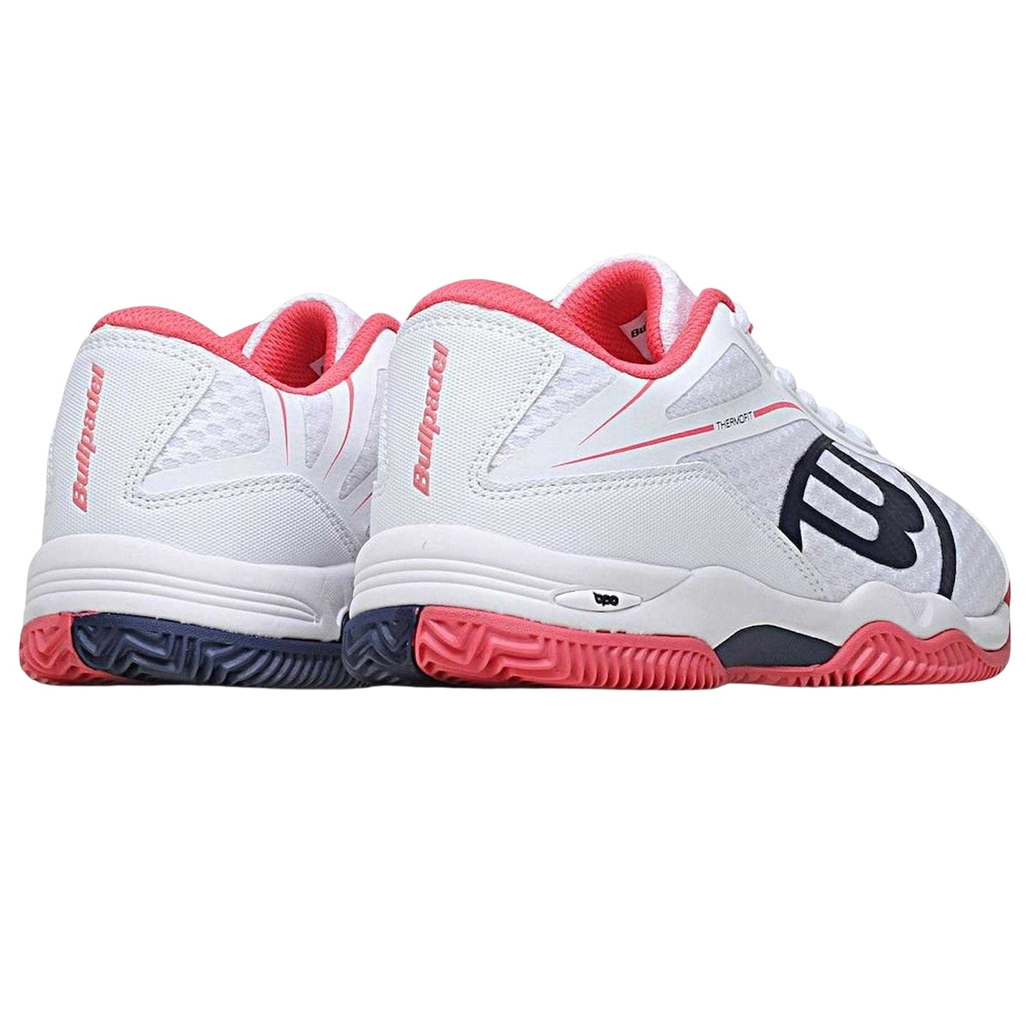 White-Rosa - Back - Beker Womens-Ladies Logo Cushioned Tennis Shoes