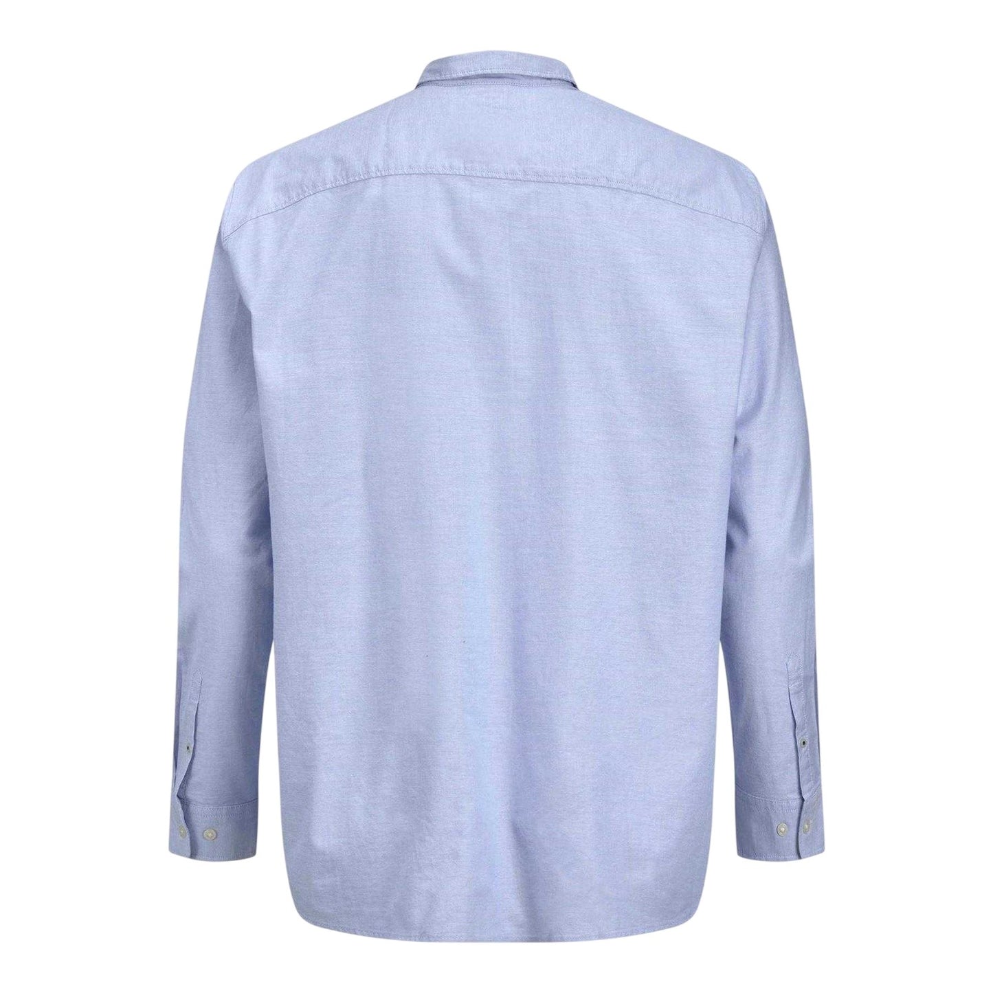 Cashmere Blue - Back - Jack And Jones Mens Oxford Chest Pocket Shirt