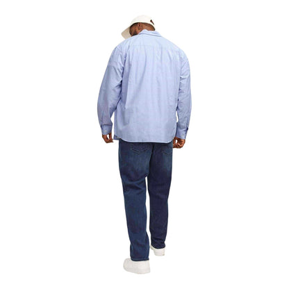 Cashmere Blue - Lifestyle - Jack And Jones Mens Oxford Chest Pocket Shirt