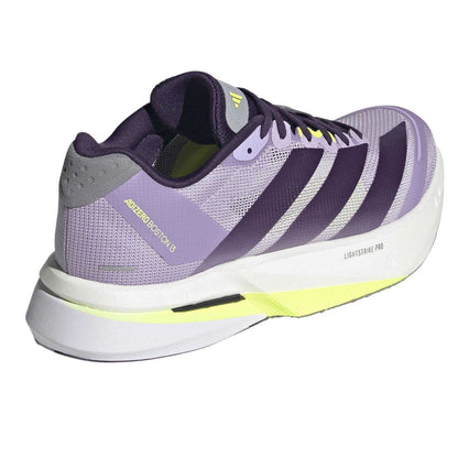 Plum-Violet - Back - Adidas Womens-Ladies Boston 13 Running Shoes