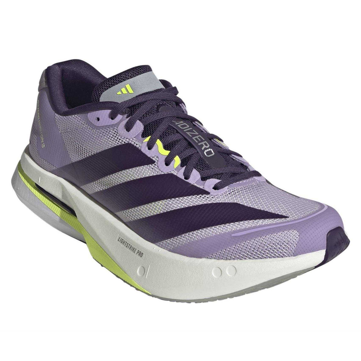 Plum-Violet - Pack Shot - Adidas Womens-Ladies Boston 13 Running Shoes