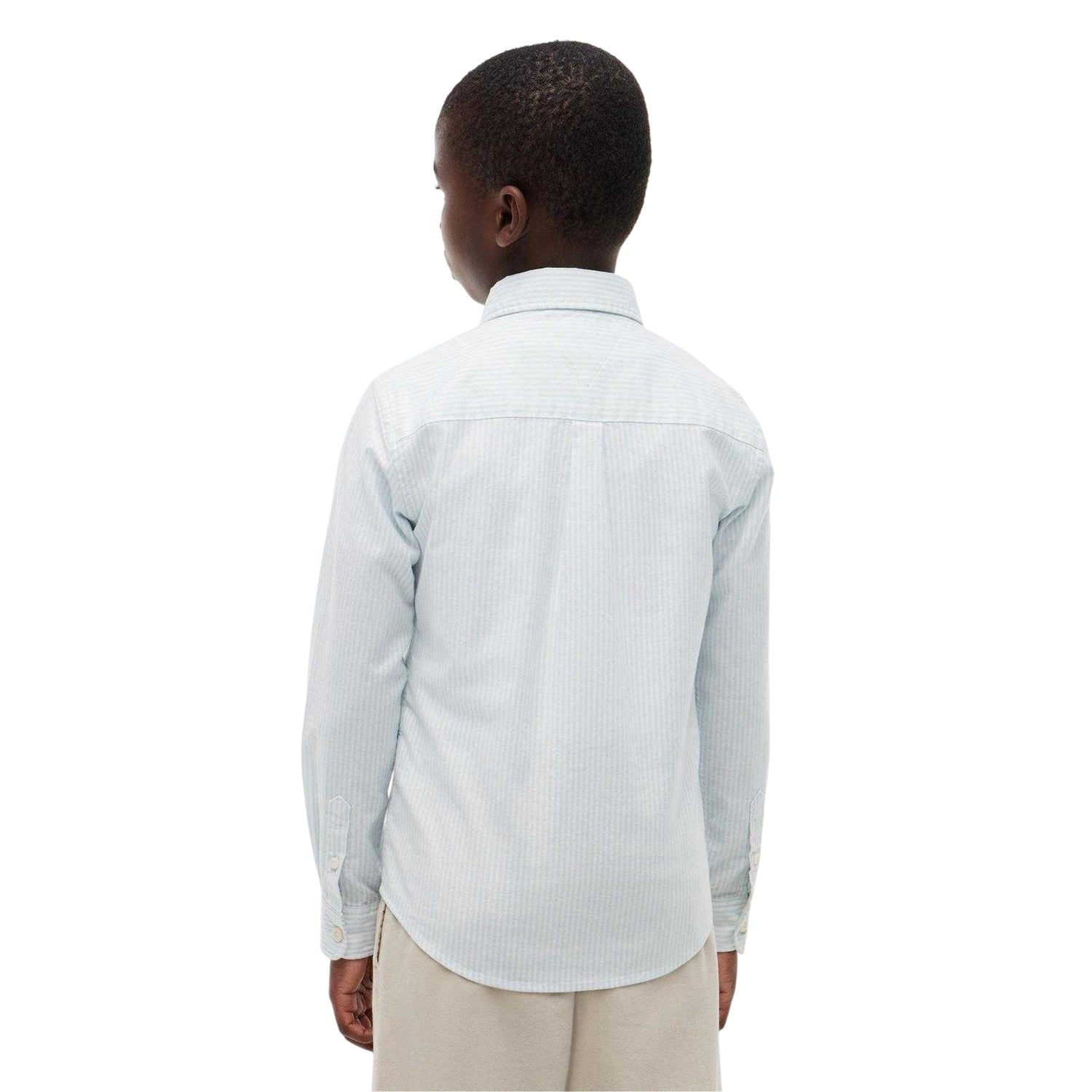 Blue - Back - Tommy Hilfiger Boys Oxford Shirt