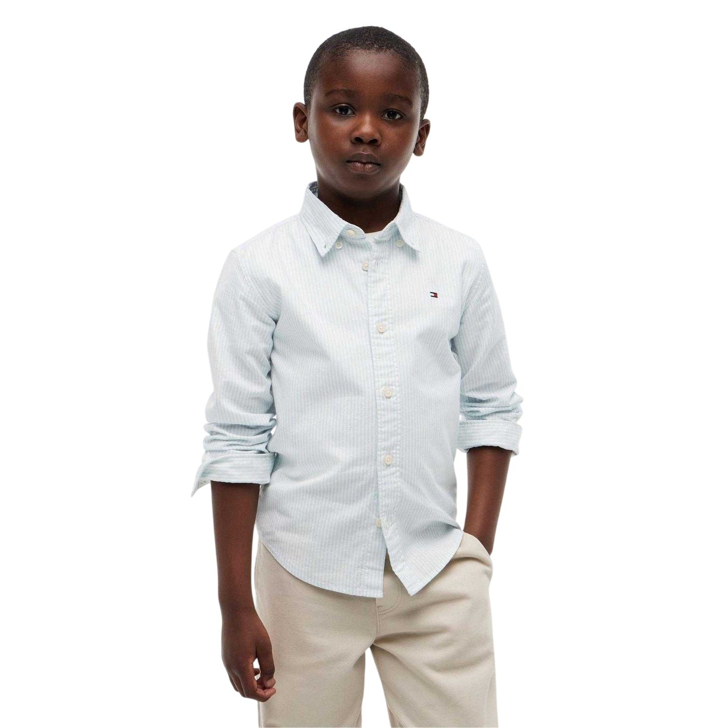Blue - Lifestyle - Tommy Hilfiger Boys Oxford Shirt