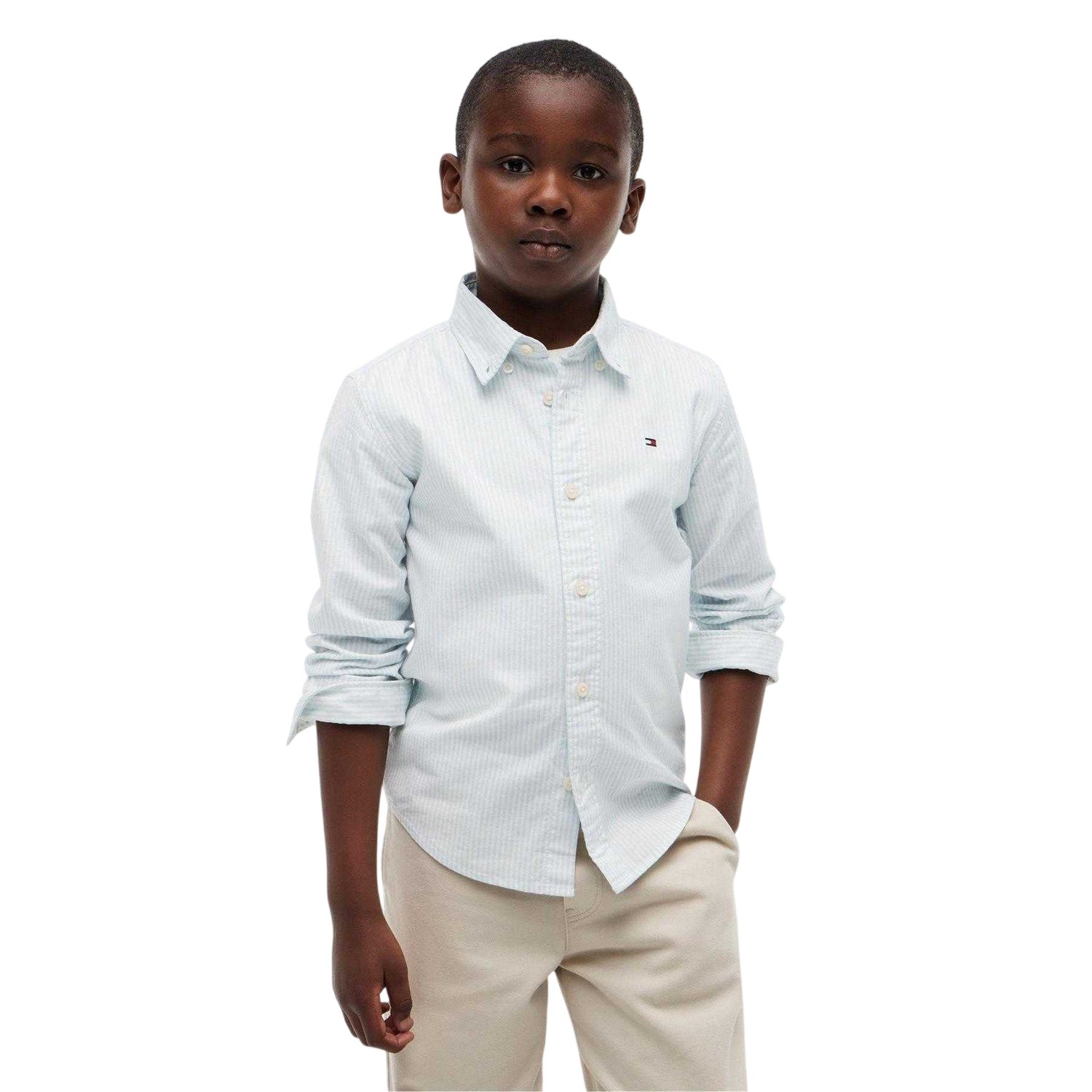 Blue - Lifestyle - Tommy Hilfiger Boys Oxford Shirt