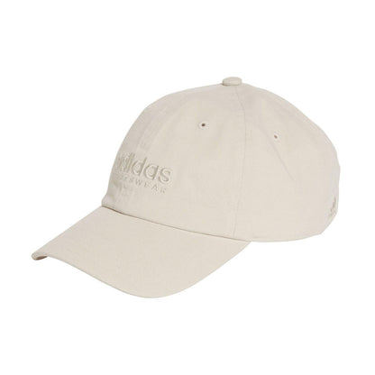 Beige - Front - Adidas Sportswear Logo Baseball Cap