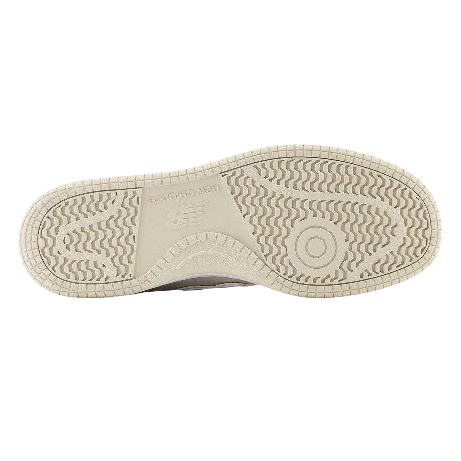 White-Beige - Side - New Balance Womens-Ladies 480 Leather Trainers