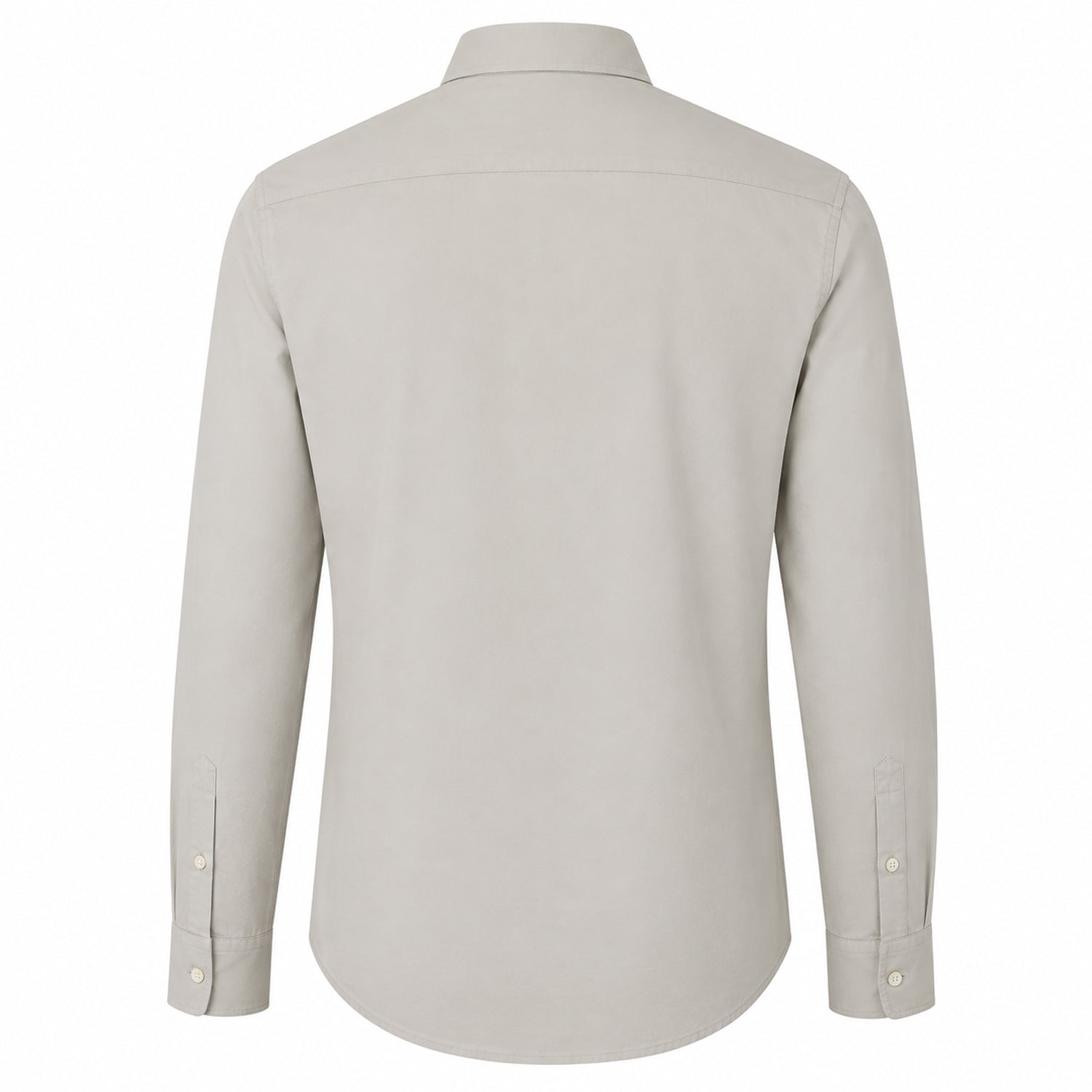 Beige - Back - Boss Mens Shirt