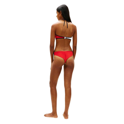 Dark Navy - Back - Tommy Hilfiger Womens-Ladies Brazil Bikini Bottoms