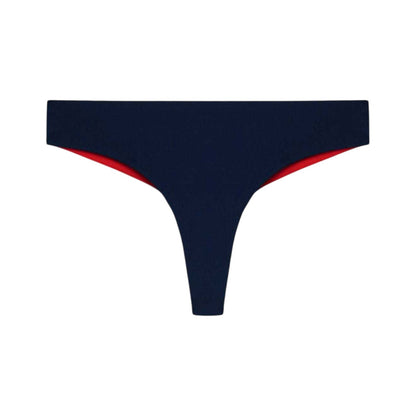 Dark Navy - Front - Tommy Hilfiger Womens-Ladies Brazil Bikini Bottoms