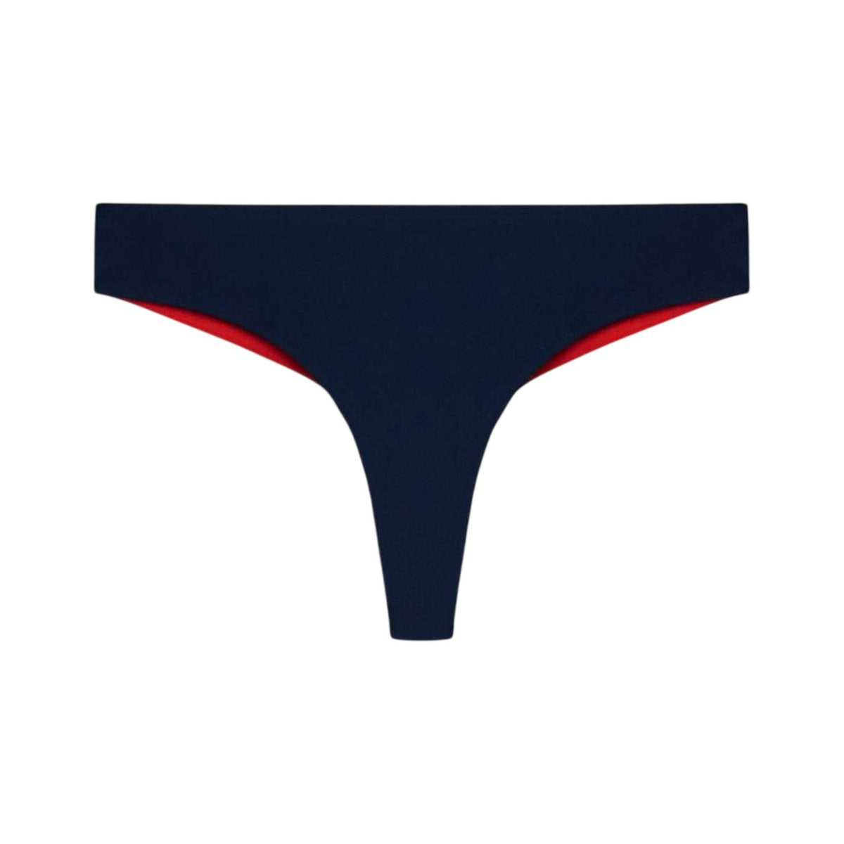 Dark Navy - Front - Tommy Hilfiger Womens-Ladies Brazil Bikini Bottoms
