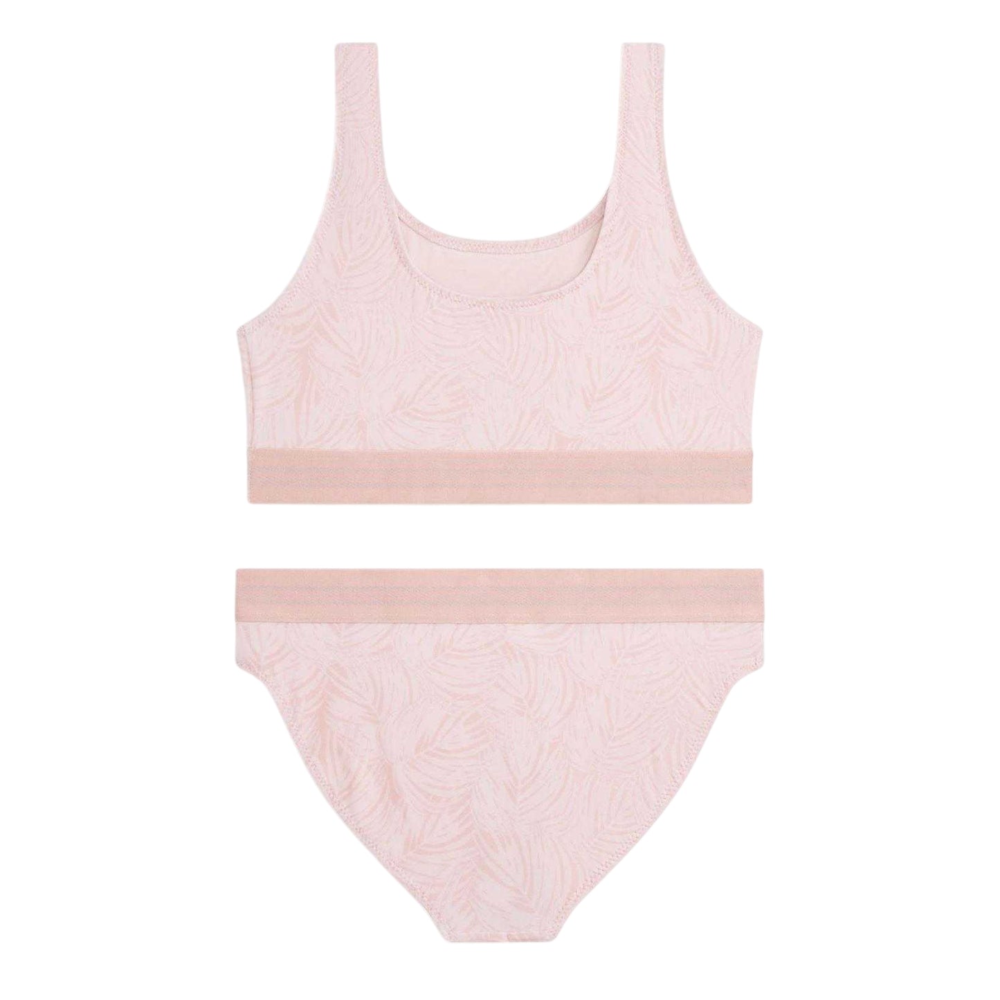 Palm Pink - Back - Tommy Hilfiger Girls Bikini Set
