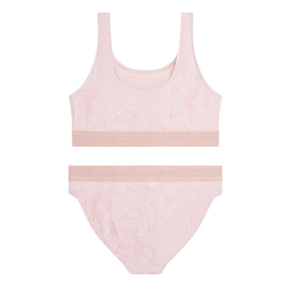 Palm Pink - Back - Tommy Hilfiger Girls Bikini Set