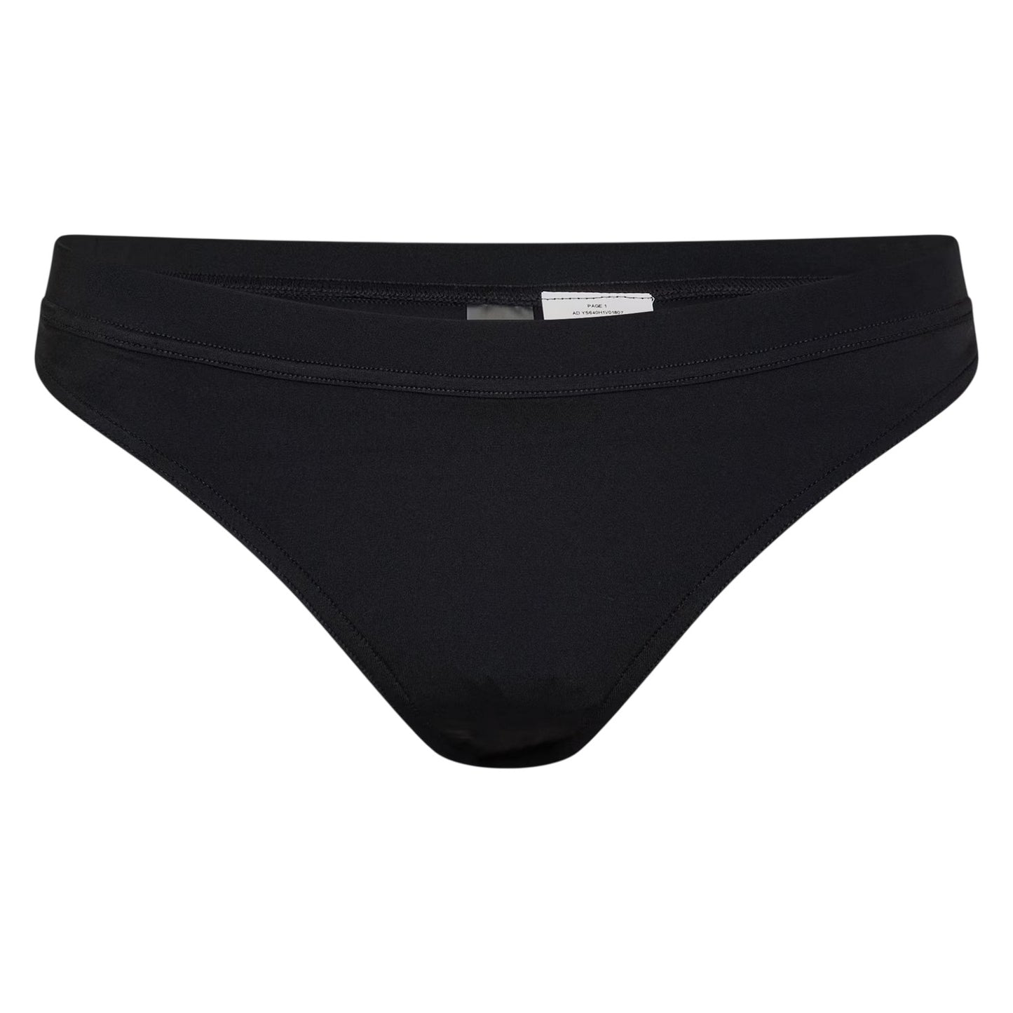Black - Front - Puma Womens-Ladies Sporty Brazil Bikini Bottoms