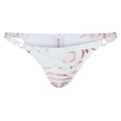 Beige - Front - Grace Jacob Womens-Ladies Brazil Quick Dry Low Rise Bikini Bottoms