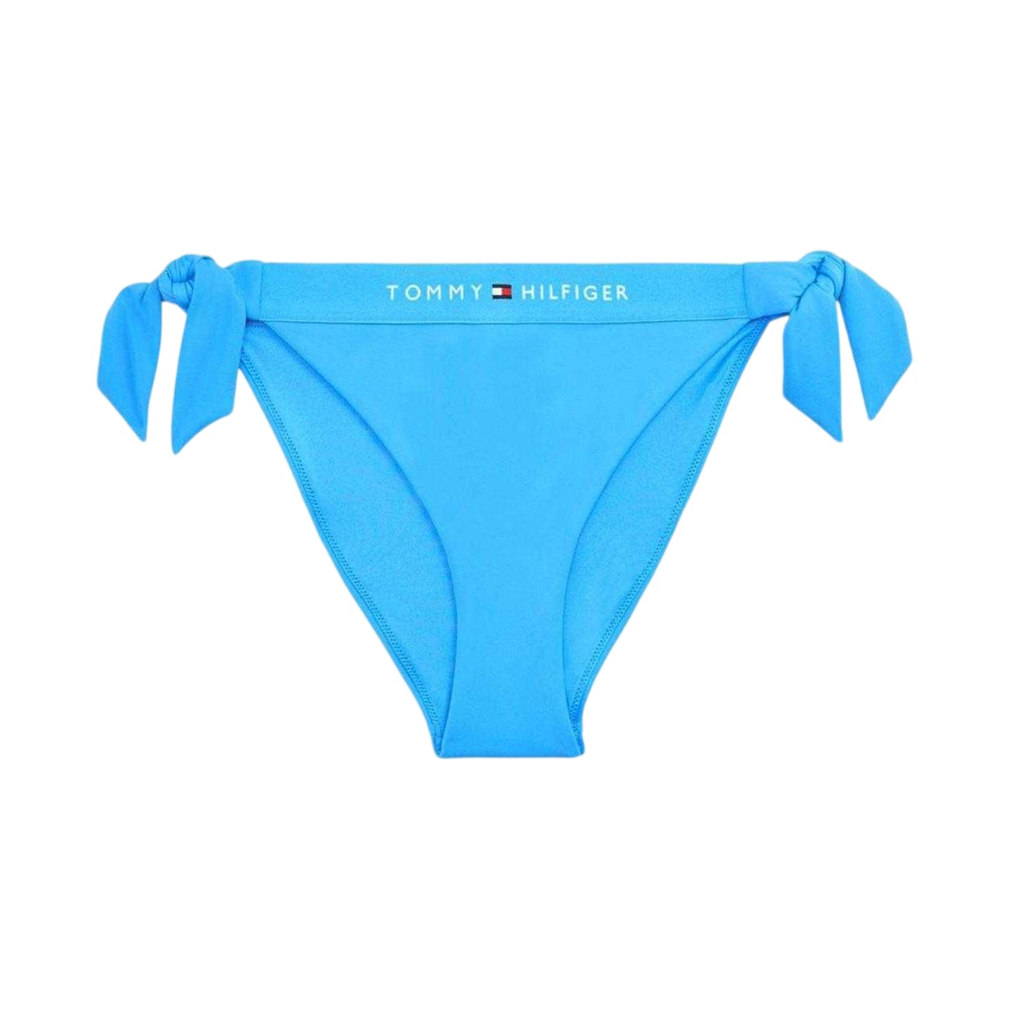 Copen Blue - Front - Tommy Hilfiger Womens-Ladies Tie Detail Brazilian Briefs