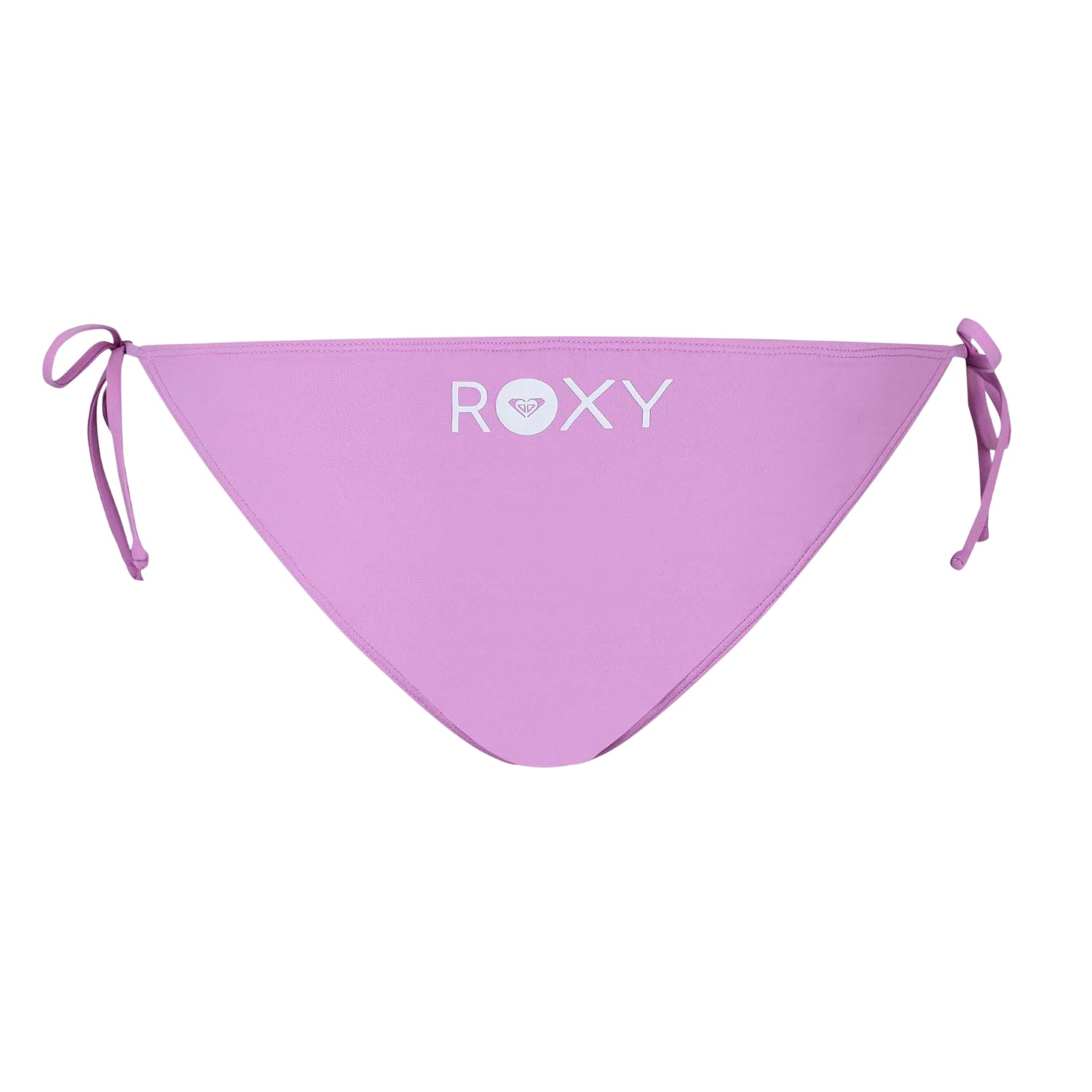 Violet - Back - Roxy Womens-Ladies Plain Side Tie Bikini Bottoms