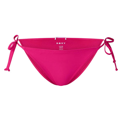 Cabaret - Front - Roxy Womens-Ladies Plain Side Tie Bikini Bottoms