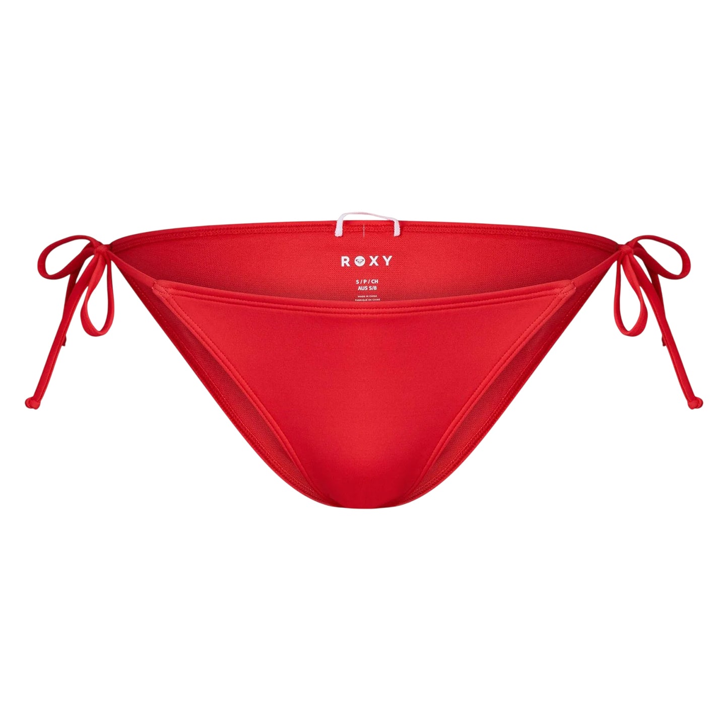 Hibiscus - Front - Roxy Womens-Ladies Plain Side Tie Bikini Bottoms