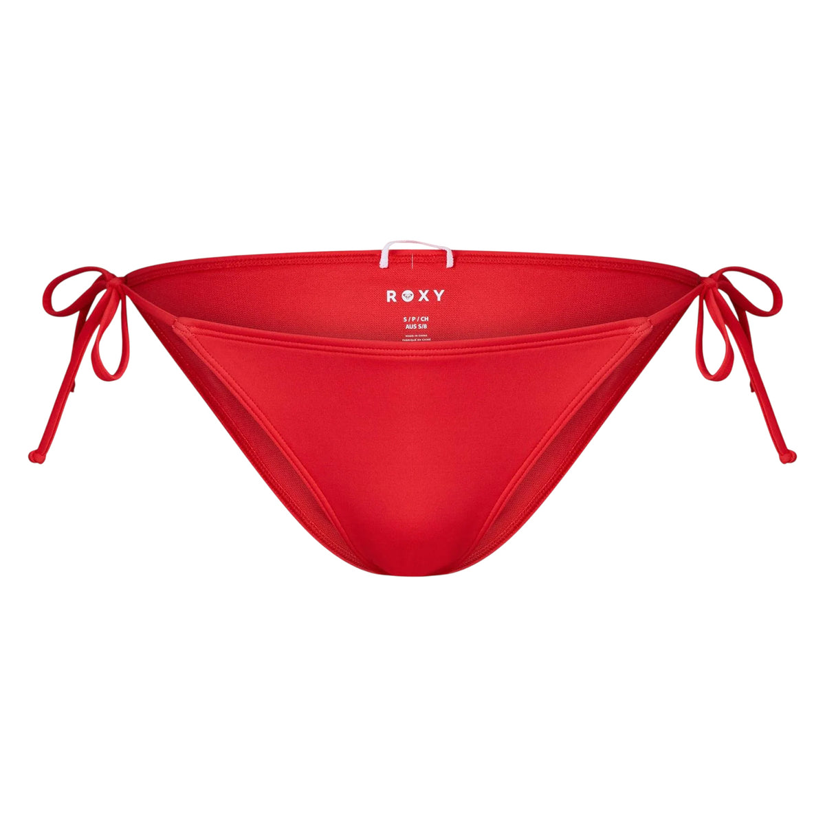 Hibiscus - Front - Roxy Womens-Ladies Plain Side Tie Bikini Bottoms