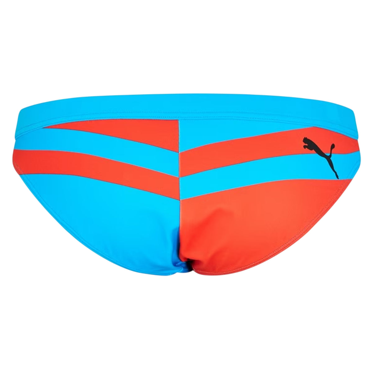 Blue - Back - Puma Womens-Ladies Heritage Colour Block Bikini Bottoms