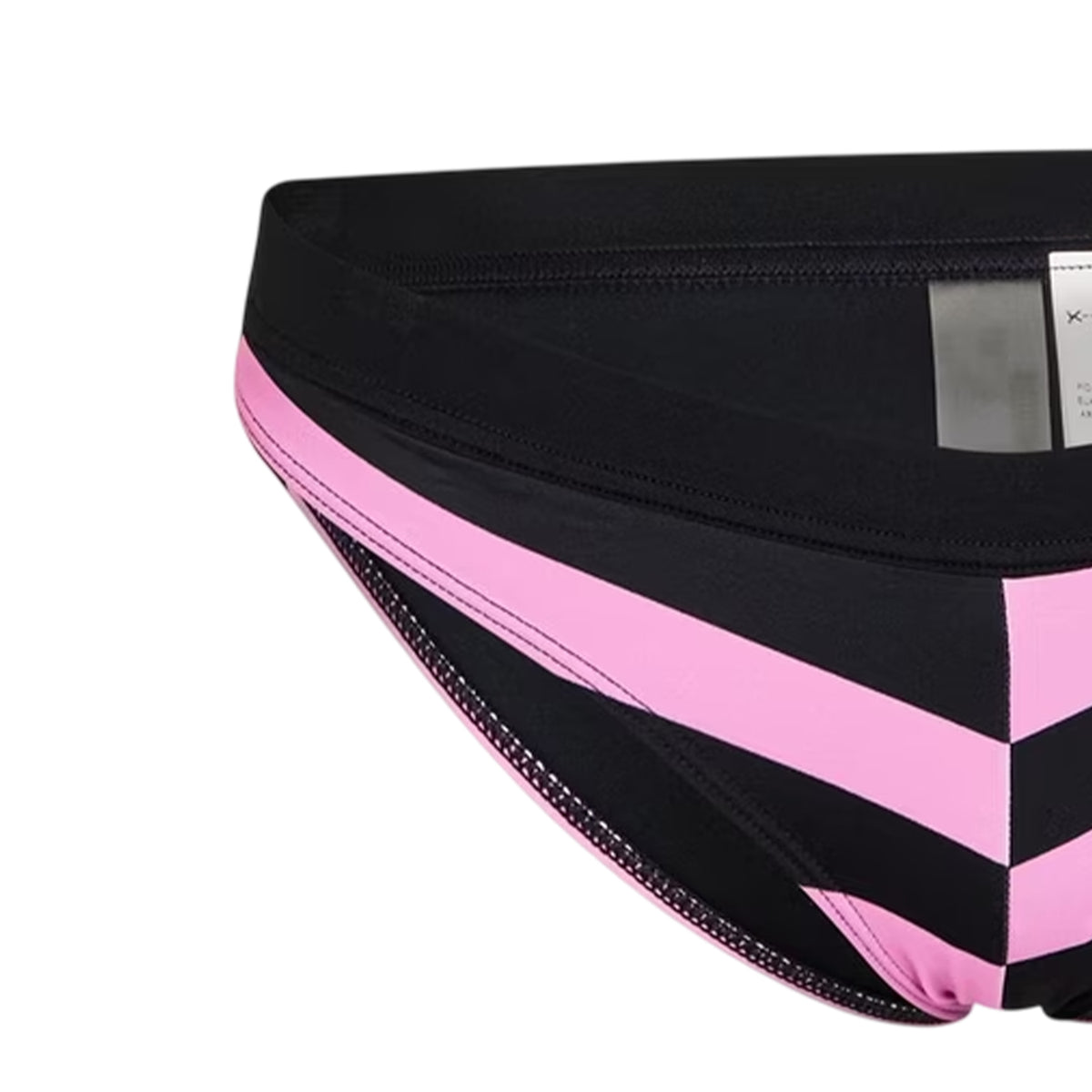 Pink - Side - Puma Womens-Ladies Heritage Colour Block Bikini Bottoms