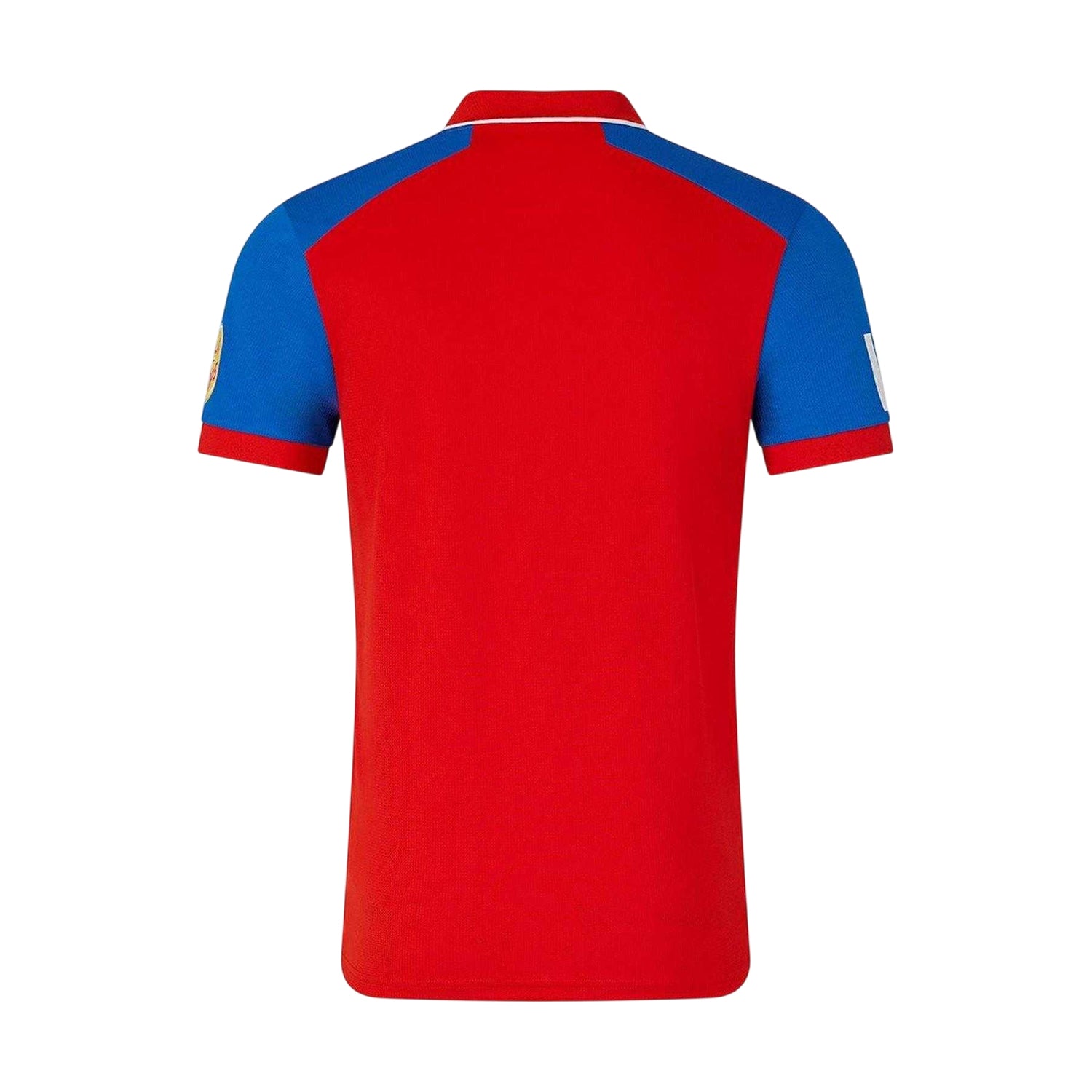 Red-Blue - Back - Castore Mens 2026-2027 England Cricket Cricket Shirt