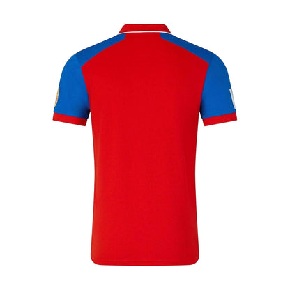 Red-Blue - Back - Castore Mens 2026-2027 England Cricket Cricket Shirt