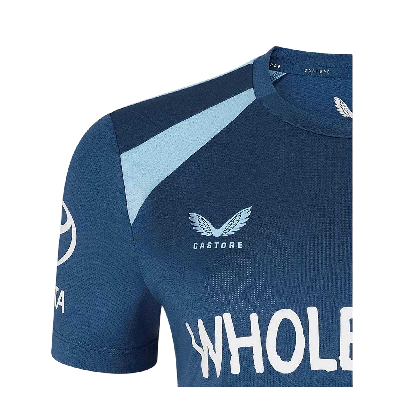 Ensign Blue - Side - Castore Womens-Ladies 2026-2027 England Cricket Cricket Cricket Shirt
