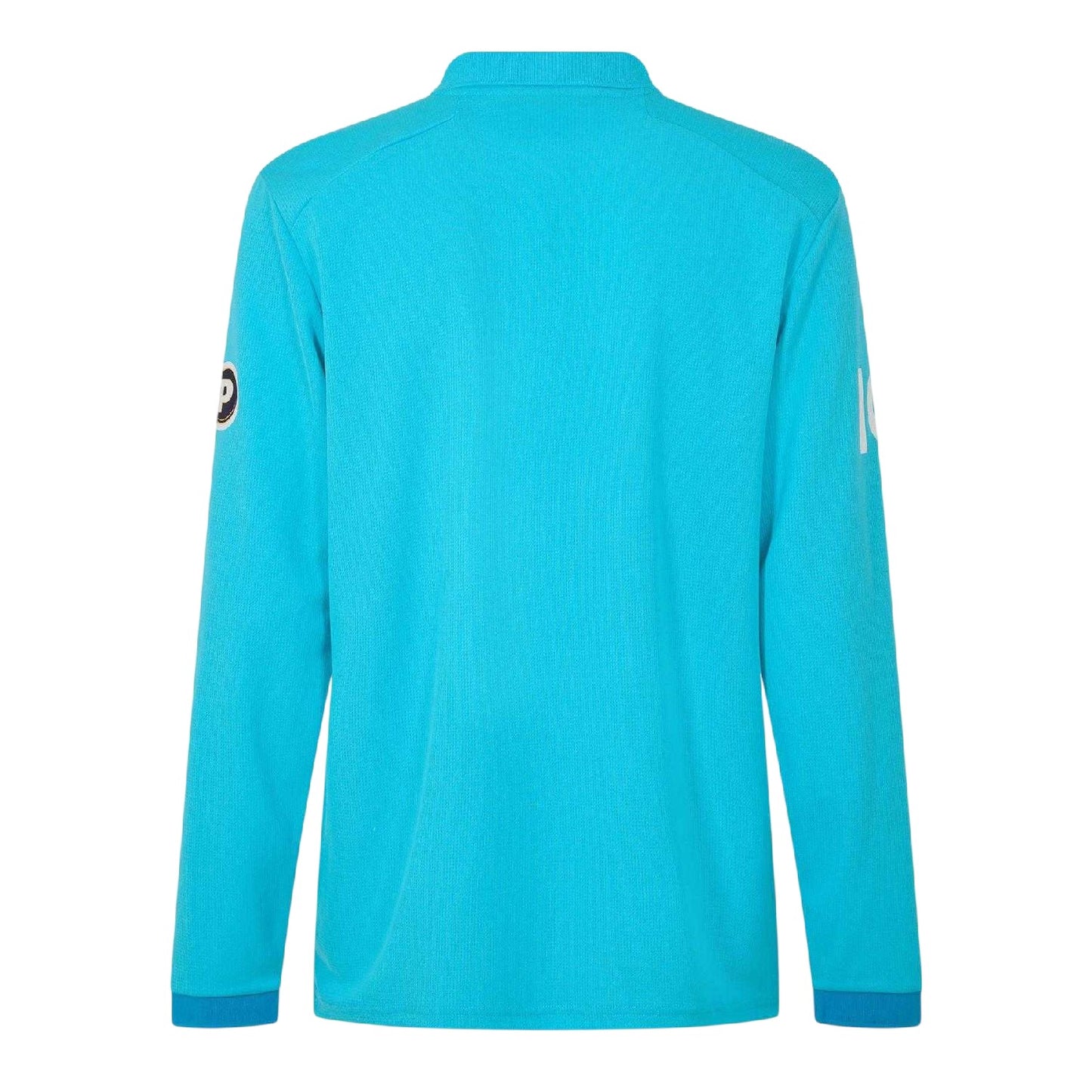 Atoll Blue-Blue Danube - Back - Castore Mens England Cricket Long-Sleeved Cricket Shirt