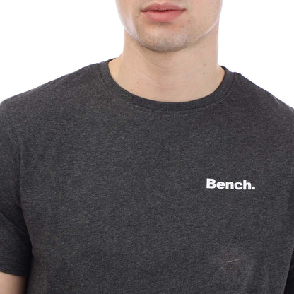 Navy-White-Grey - Side - Bench Mens Somerset Logo T-Shirt (Pack of 3)