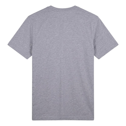 Grey - Back - Plain Lazy Mens Cycle Of Life Printed T-Shirt