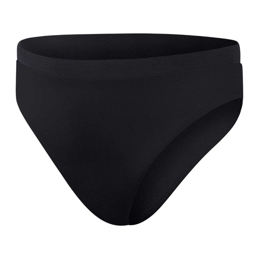 Anthracite - Front - Speedo Womens-Ladies High Waist Swim Briefs