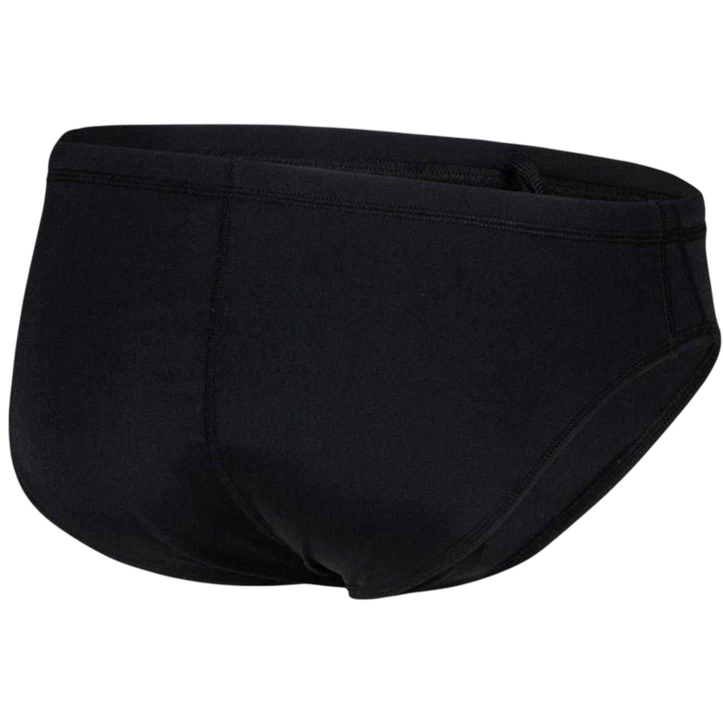Black-White - Back - Arena Mens Team Logo Swim Briefs