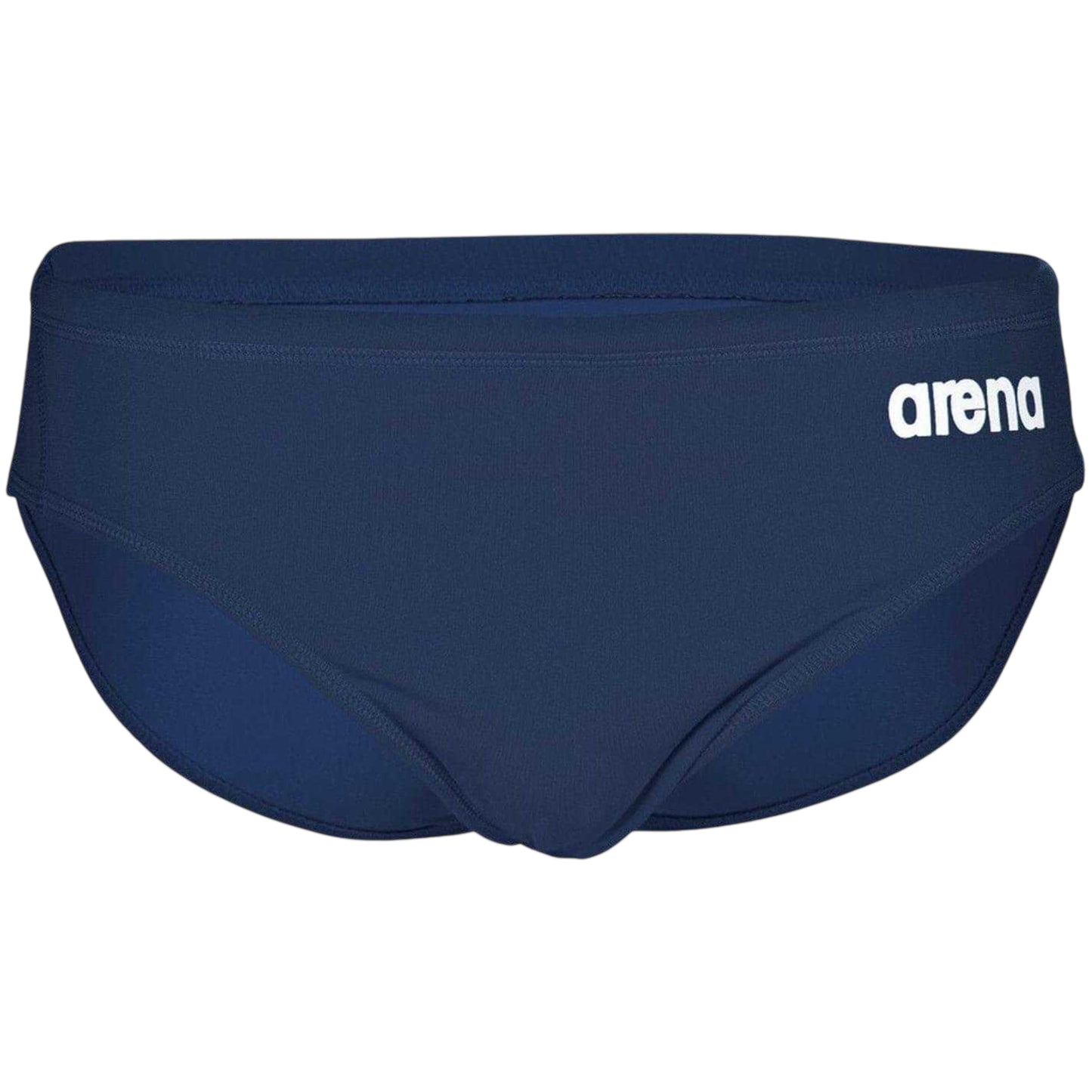 Navy-White - Front - Arena Mens Team Logo Swim Briefs