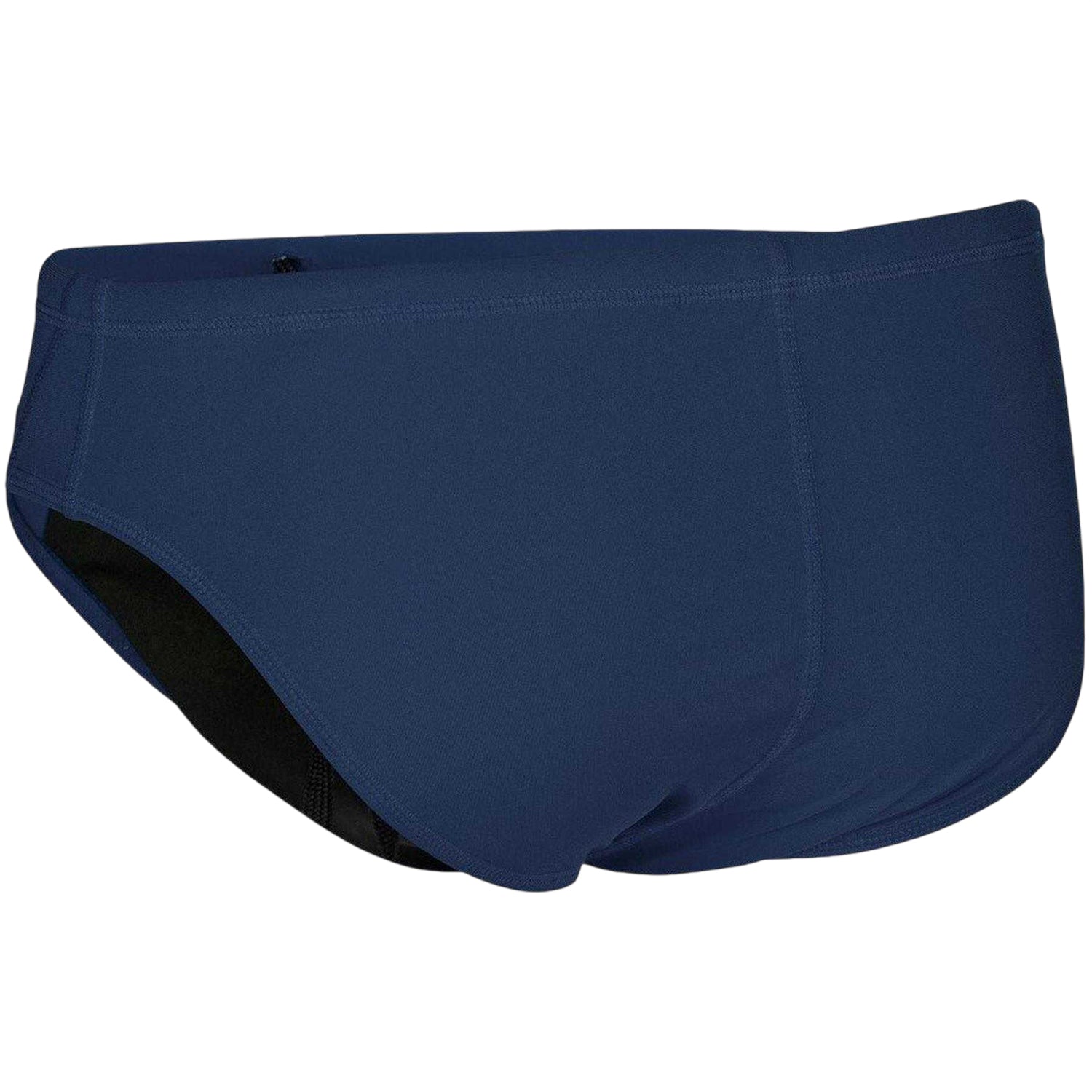 Navy-White - Back - Arena Mens Team Logo Swim Briefs