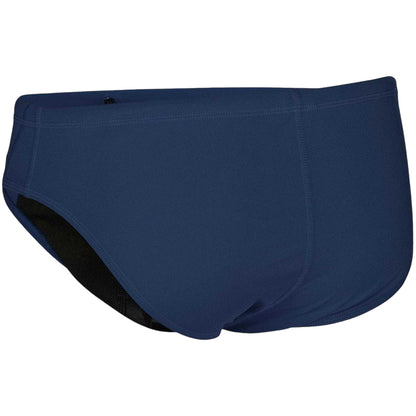 Navy-White - Back - Arena Mens Team Logo Swim Briefs