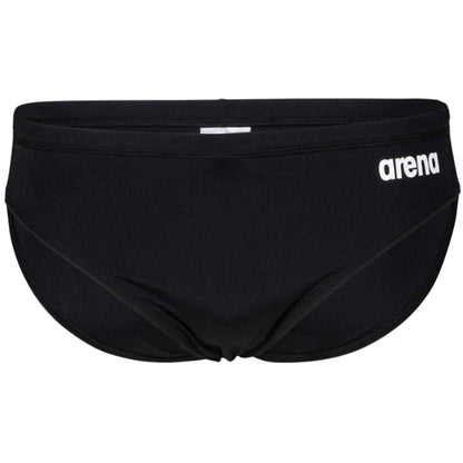 Black-White - Front - Arena Mens Team Logo Swim Briefs