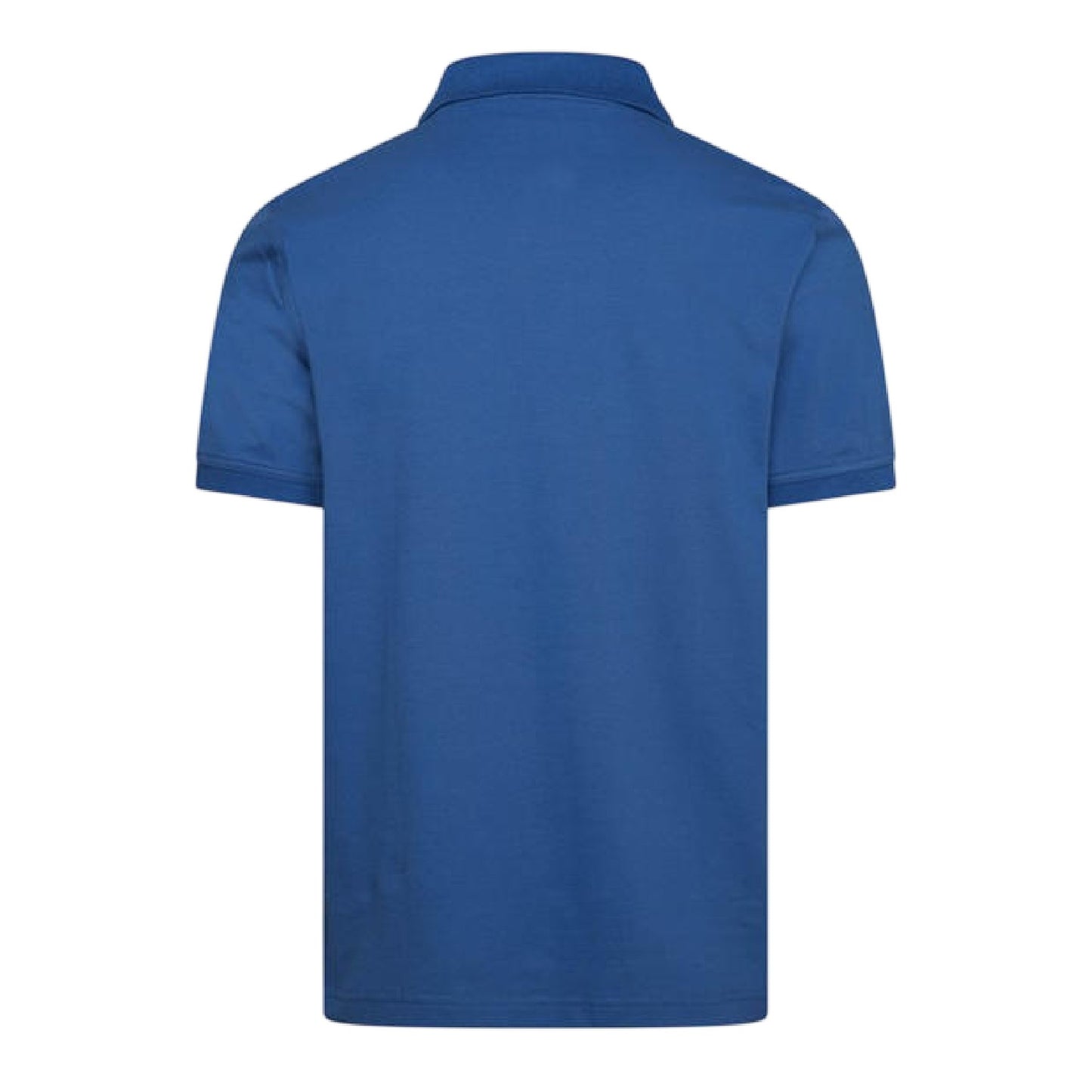Blue - Back - Gant Mens Contrast Logo Polo Shirt