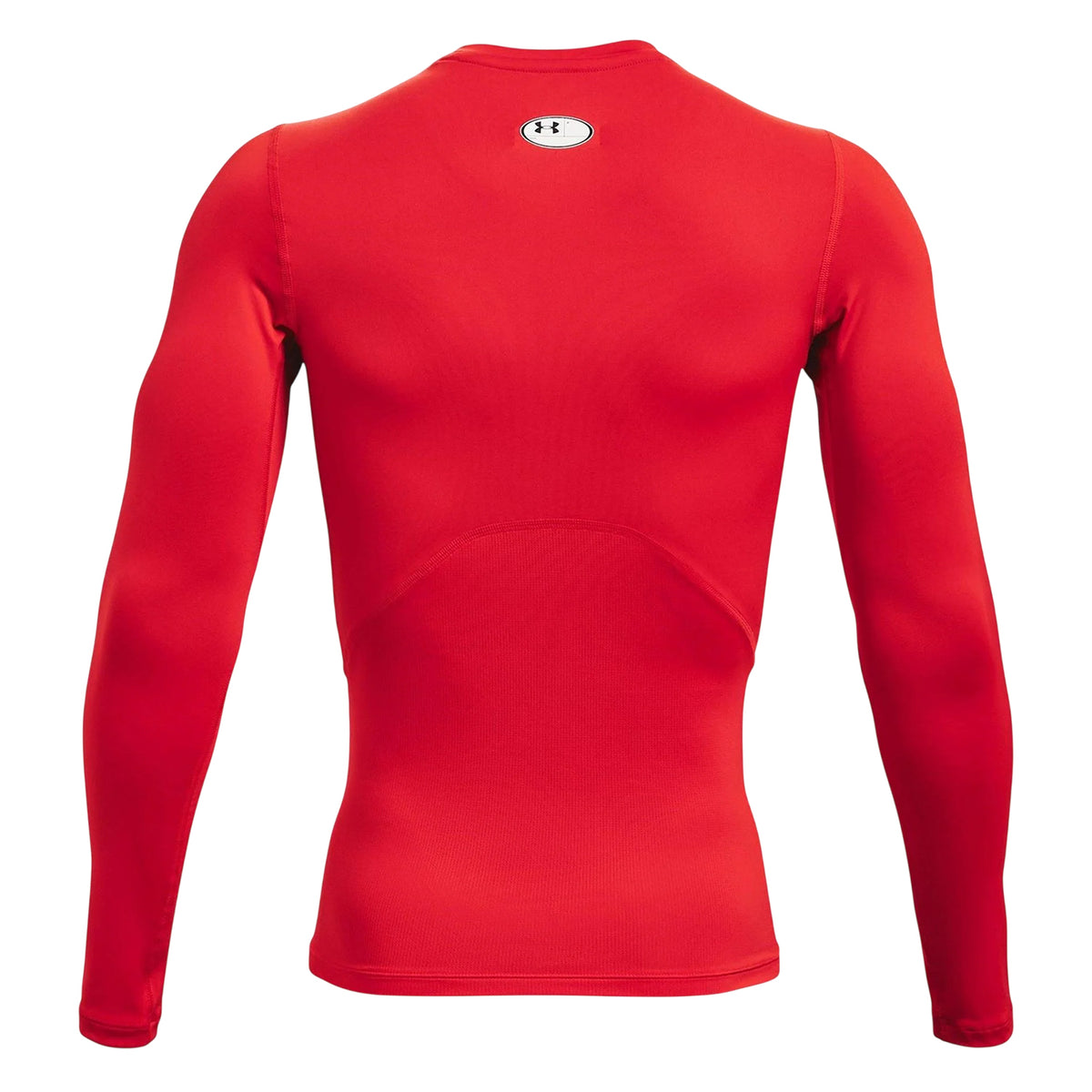 Red - Back - Under Armour Mens HeatGear Long-Sleeved Base Layer Top