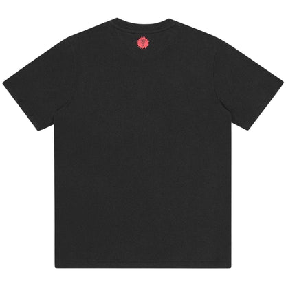 Black - Back - ICECREAM Mens Glitter Cotton T-Shirt