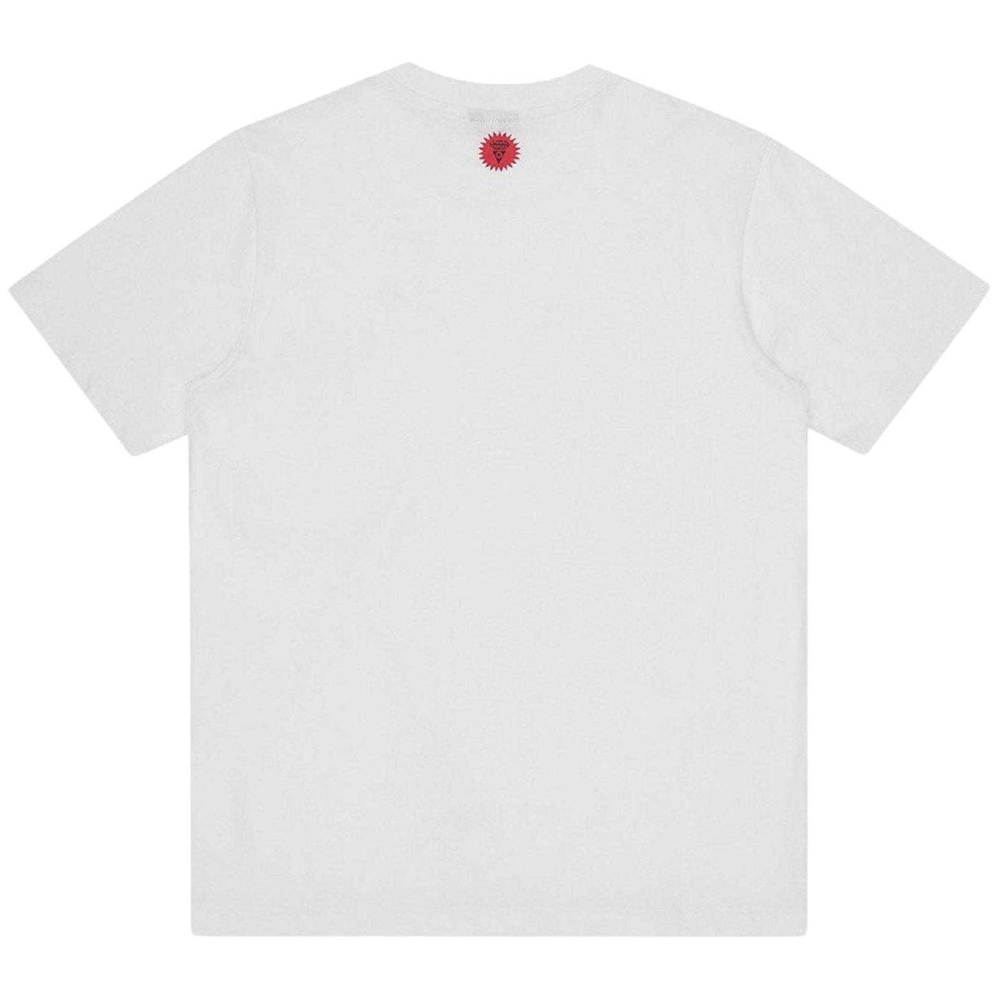 White - Back - ICECREAM Mens Glitter Cotton T-Shirt