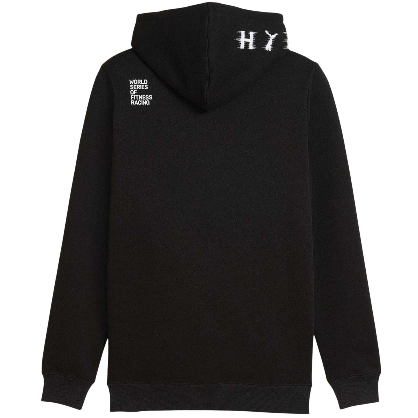 Black - Back - Puma Mens X Hyrox Heavyweight Hoodie