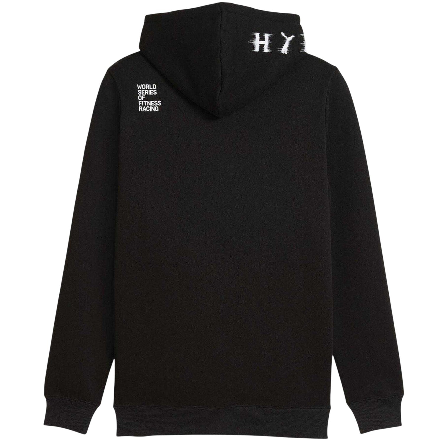 Black - Back - Puma Mens X Hyrox Heavyweight Hoodie