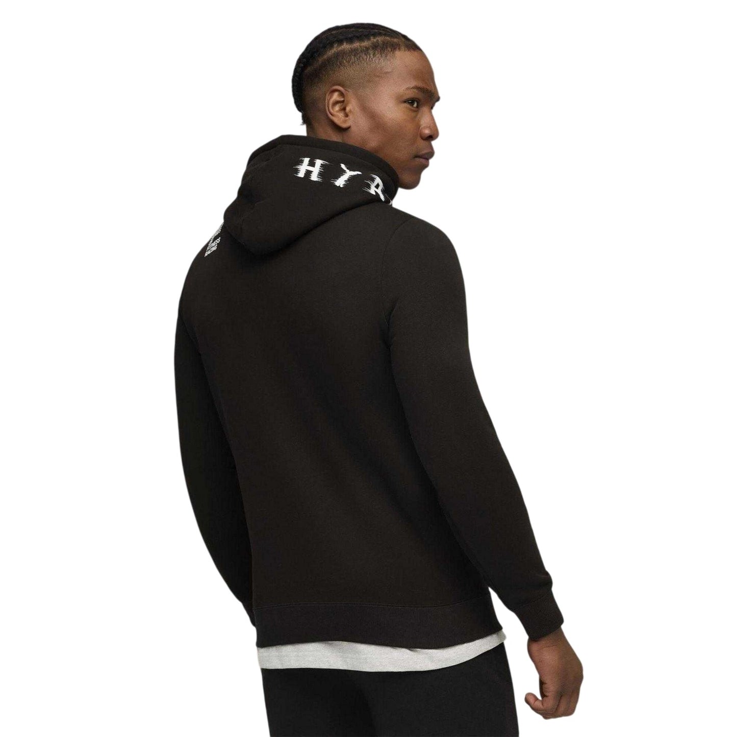 Black - Pack Shot - Puma Mens X Hyrox Heavyweight Hoodie