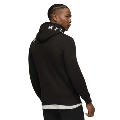 Black - Pack Shot - Puma Mens X Hyrox Heavyweight Hoodie
